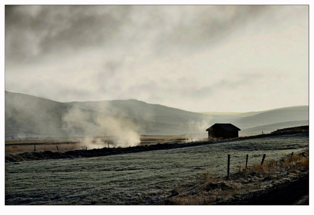 Heiße Quellen in Island